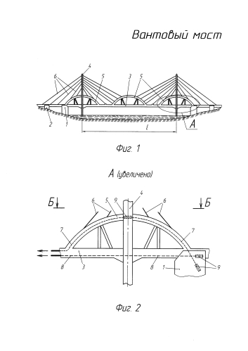Вантовый мост (патент 2578401)