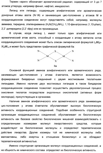 Биядерные координационные соединения биологически активных d-элементов с алифатическими тиолами как средства повышения эффективности лекарственных препаратов (патент 2417999)