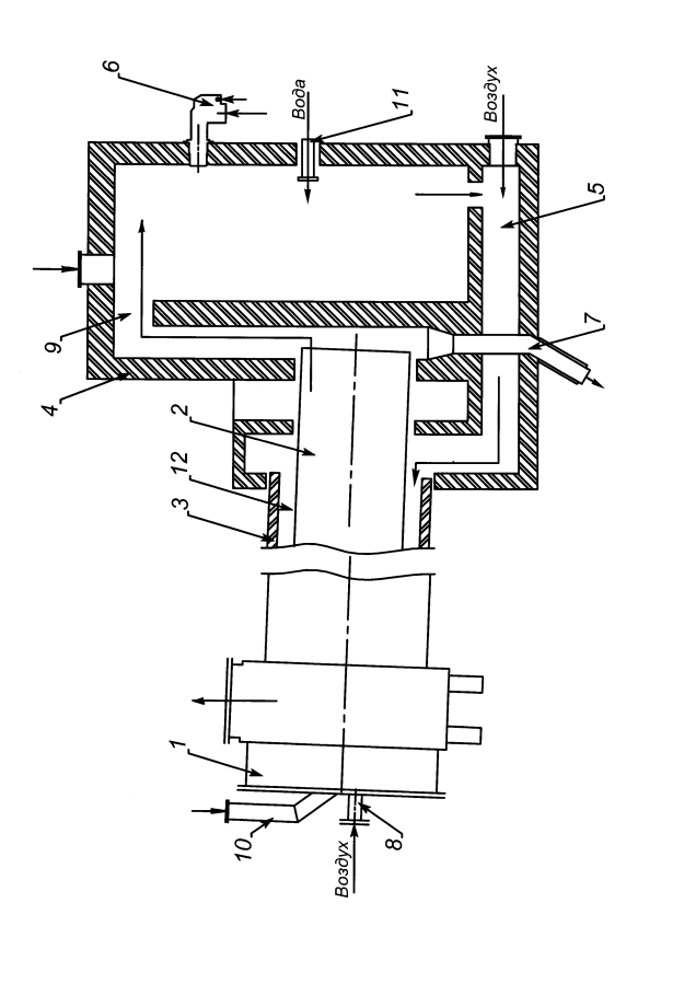 Аппарат для термоокисления и карбонизации углеродсодержащих материалов при получении активных углей (патент 2593239)