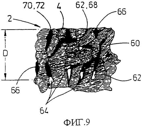 Поликристаллический алмаз с поверхностью, обедненной катализирующим материалом (патент 2270820)