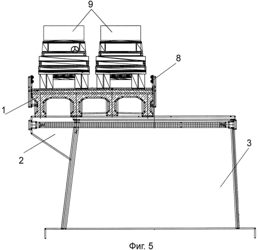 Способ реконструкции моста с использованием поперечной передвижки существующего железобетонного монолитного пролетного строения (патент 2556766)