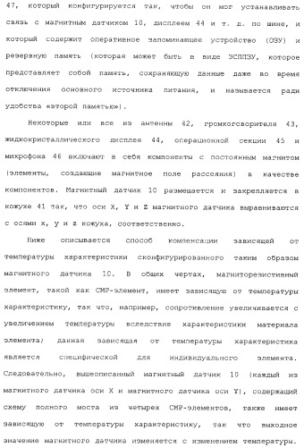 Магнитный датчик и способ компенсации зависящей от температуры характеристики магнитного датчика (патент 2334241)