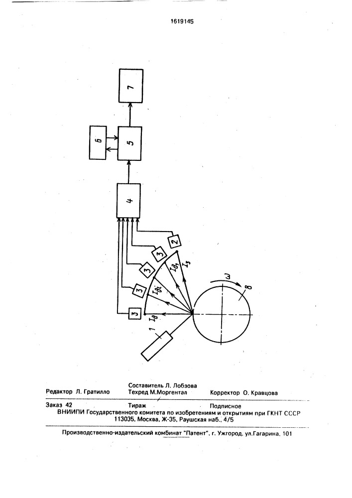 Способ определения дефектов на поверхности изделия (патент 1619145)