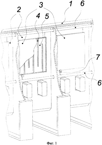 Устройство для охлаждения катодного кожуха алюминиевого электролизера (патент 2318922)