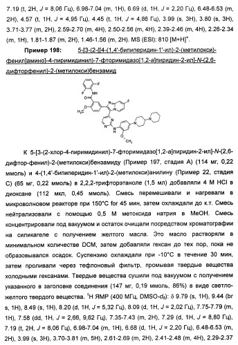 Имидазопиридиновые ингибиторы киназ (патент 2469036)