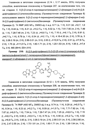 Имидазопиридиновые ингибиторы киназ (патент 2469036)