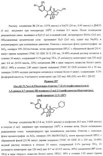 Конденсированные гетероциклические сукцинимидные соединения и их аналоги как модуляторы функций рецептора гормонов ядра (патент 2330038)