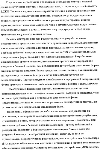 Применение антитела против амилоида-бета при глазных заболеваниях (патент 2482876)