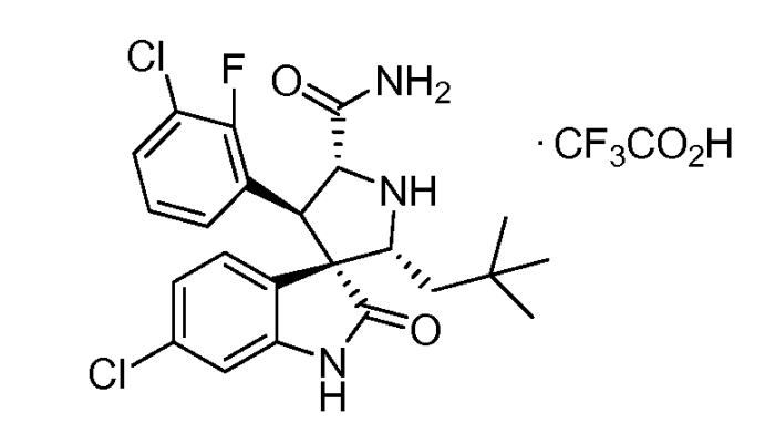 Спирооксиндольные антагонисты mdm2 (патент 2553269)