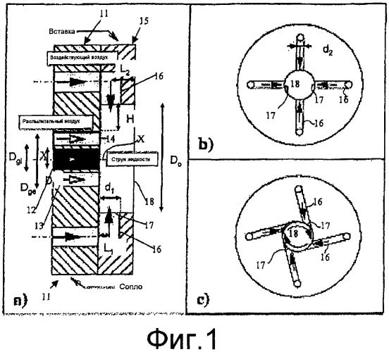 Устройство и способ для варьирования свойств многофазной струи (патент 2475311)