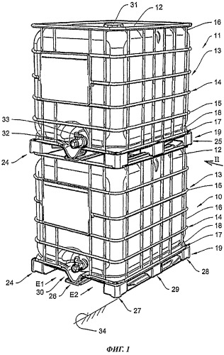 Резервуар для транспортировки и хранения жидкостей (патент 2478543)