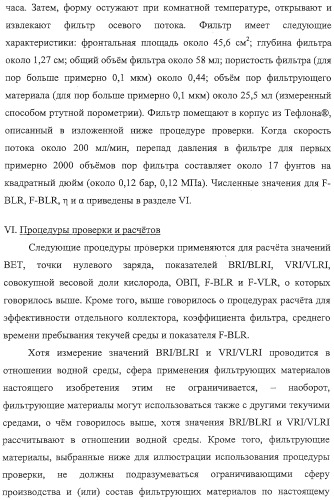 Материалы для водяных фильтров, соответствующие водяные фильтры и способы их использования (патент 2314142)