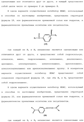 Способы лечения рака с использованием ингибиторов hdac (патент 2356547)