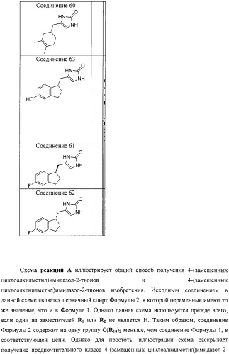 4-замещенные имидазол-2-тионы и имидазол-2-оны в качестве агонистов альфа2b- и альфа2c - адренергических рецепторов (патент 2318816)