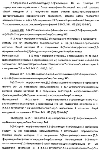 Ингибиторы фосфоинозитид-3-киназы и содержащие их фармацевтические композиции (патент 2437888)