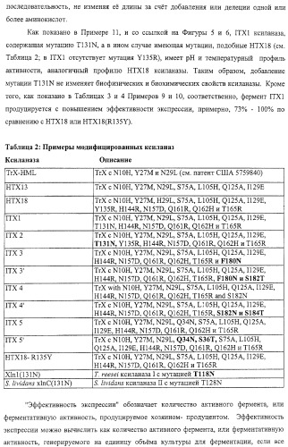 Модифицированная ксиланаза (патент 2394909)