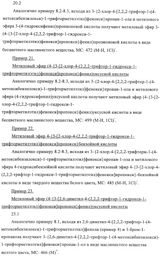 Гексафторизопропанол-замещенные производные простых эфиров (патент 2383524)