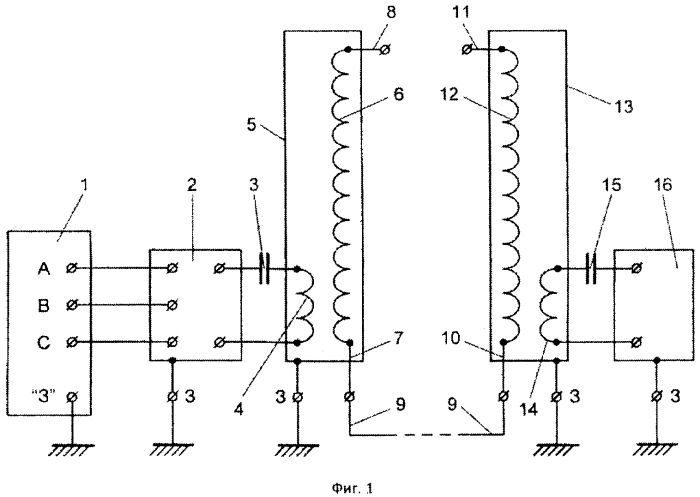 Способ и устройство для передачи электрической энергии (патент 2577522)