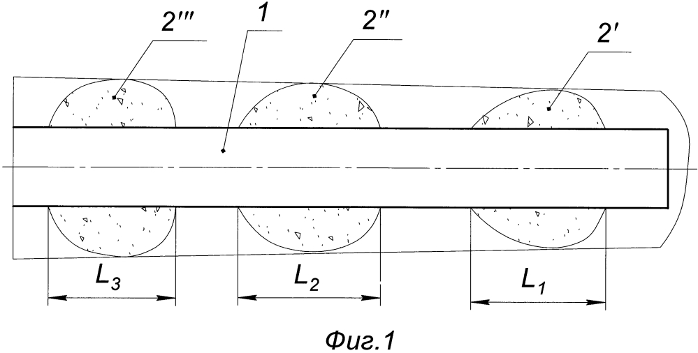 Способ поинтервальной обработки продуктивного пласта в открытом горизонтальном стволе скважины (патент 2618249)