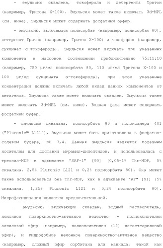 Композиции для иммунизации против staphylococcus aureus (патент 2508126)