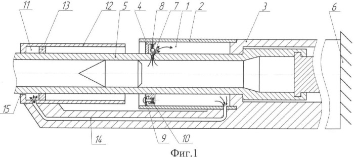 Способ торможения ствола огнестрельного оружия при выстреле и устройство для его осуществления (патент 2440544)