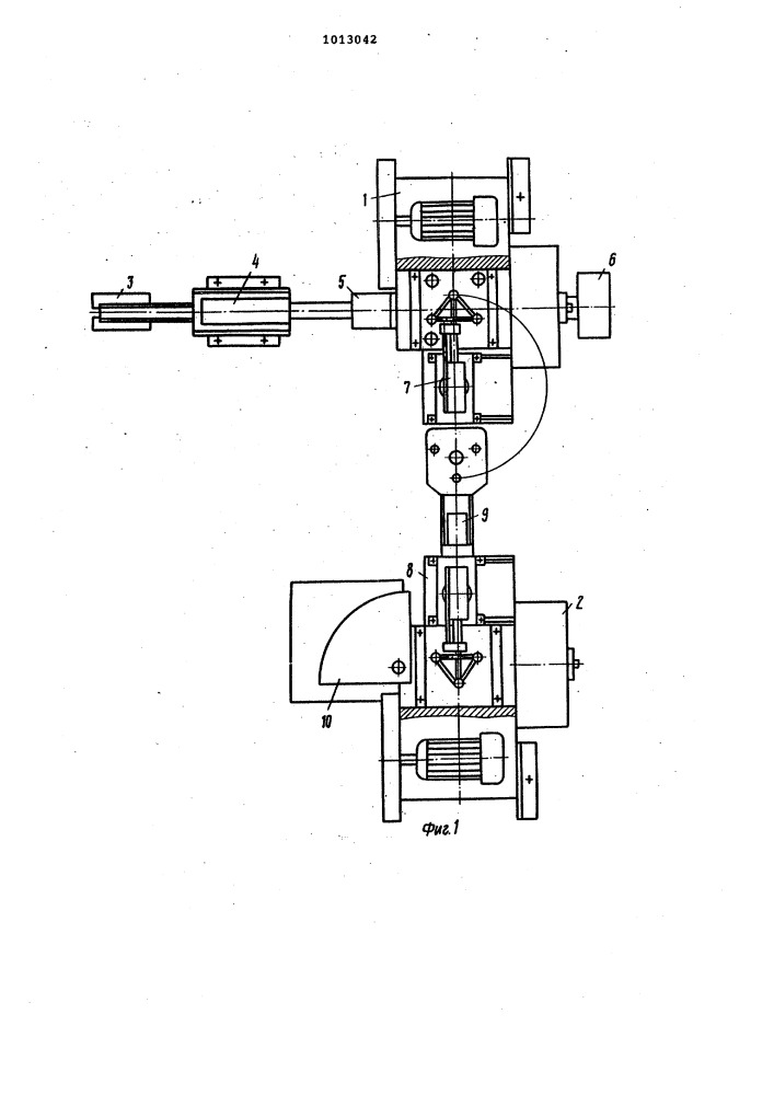 Автоматизированный комплекс для многопереходной штамповки (патент 1013042)