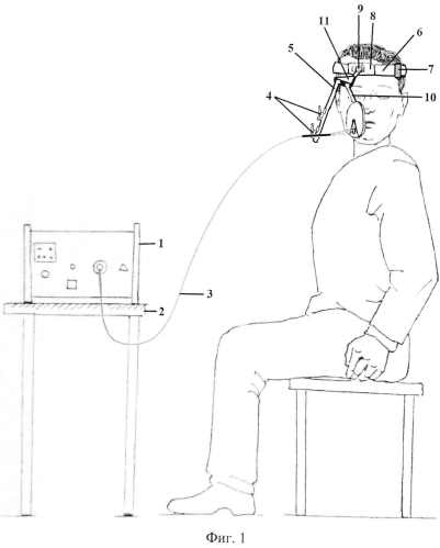 Установка для проведения фотодинамической терапии опухолей кожи головы и шеи (патент 2550014)