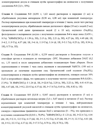 Модифицированные фторированные аналоги нуклеозида (патент 2358979)