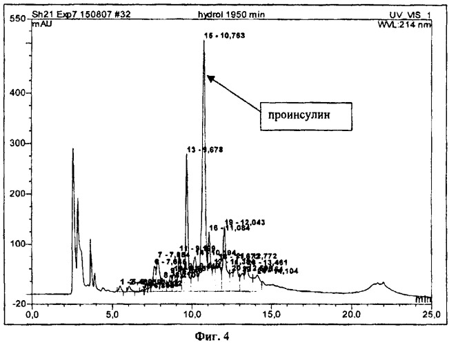 Штамм бактерий escherichia coli jm109/phins21 - продуцент гибридного белка с проинсулином человека и способ получения проинсулина человека (патент 2376368)
