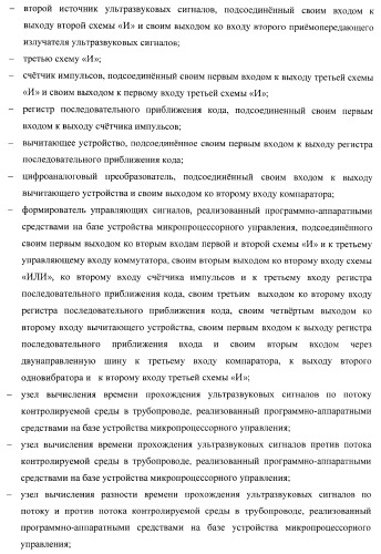 Устройство для определения объемного расхода контролируемой среды в трубопроводе (патент 2367912)