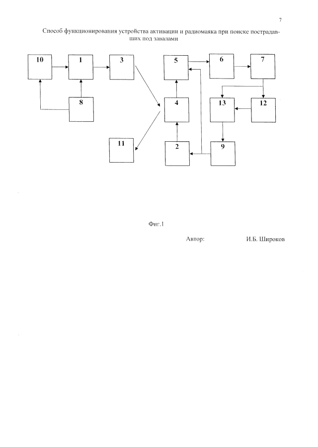 Способ функционирования устройства активации и радиомаяка при поиске пострадавших под завалами (патент 2594340)