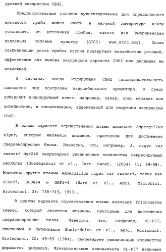 Композиции и способы, включающие варианты целлюлазы со сниженным сродством к нецеллюлозным материалам (патент 2486242)