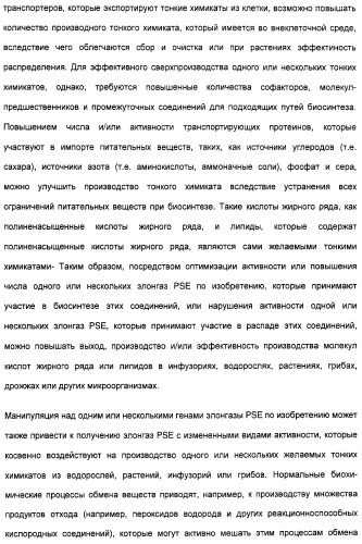 Новый ген элонгазы и способ получения полиненасыщенных кислот жирного ряда (патент 2311457)