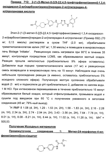 Оксадиазольные соединения, их применение в изготовлении лекарственного средства и способ ингибирования активности dgat1 (патент 2421451)