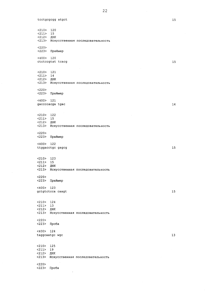 Анализ респираторной инфекции (патент 2642304)