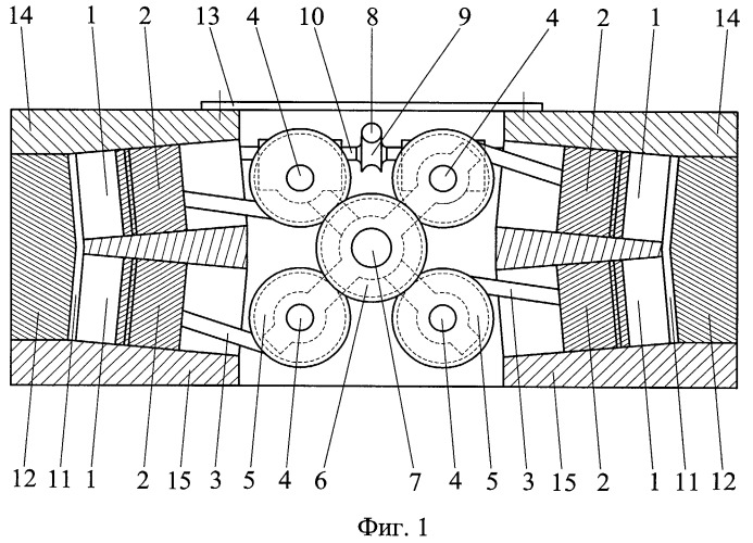 Двигатель внутреннего сгорания с изменяемой степенью сжатия (патент 2399779)