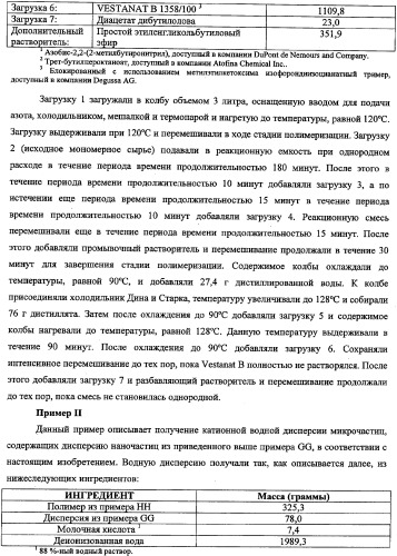 Способ получения водной дисперсии, водная дисперсия микрочастиц, включающих фазу наночастиц, и содержащие их композиции для нанесения покрытий (патент 2337110)