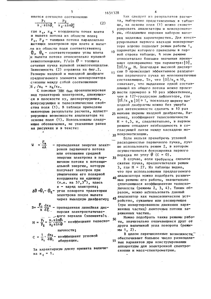 Анализатор энергий заряженных частиц (патент 1651328)