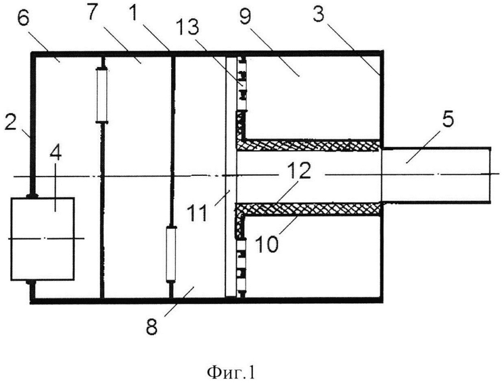 Комбинированный глушитель шума промышленного пылесоса (патент 2612454)