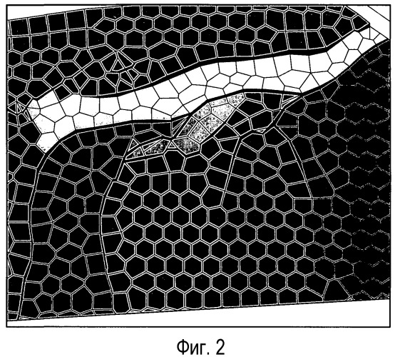 Создание ограниченной сетки вороного на плоскости (патент 2444788)