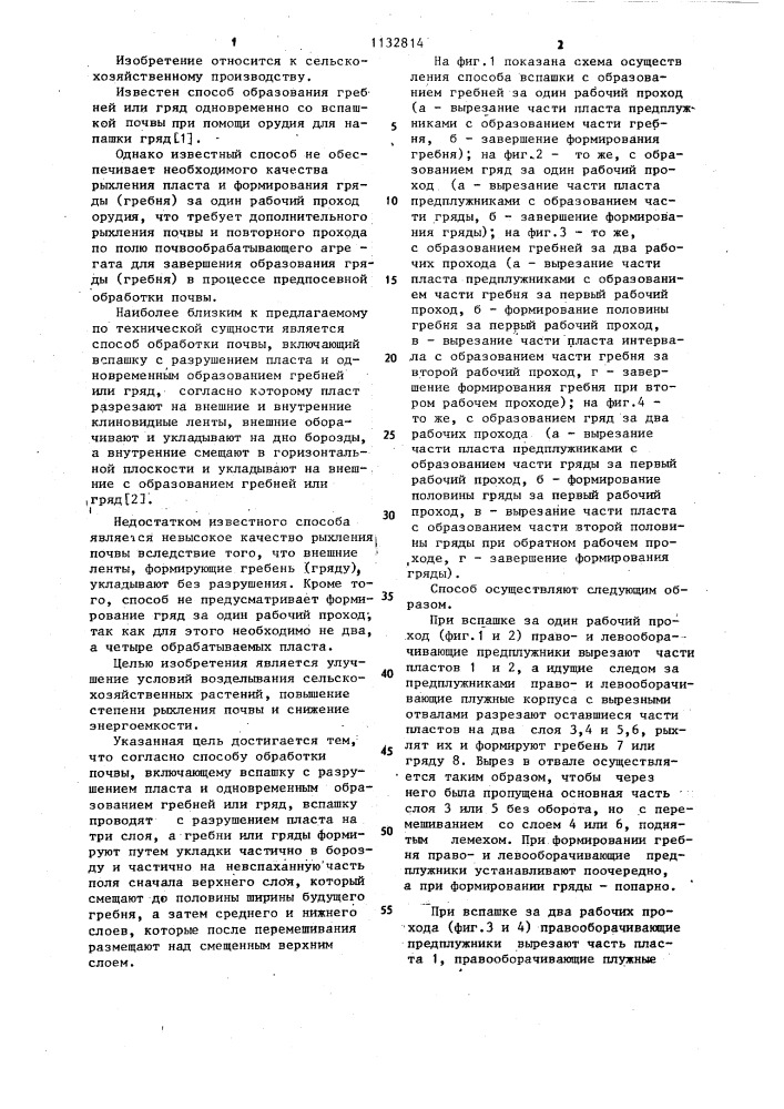 Способ обработки почвы (патент 1132814)