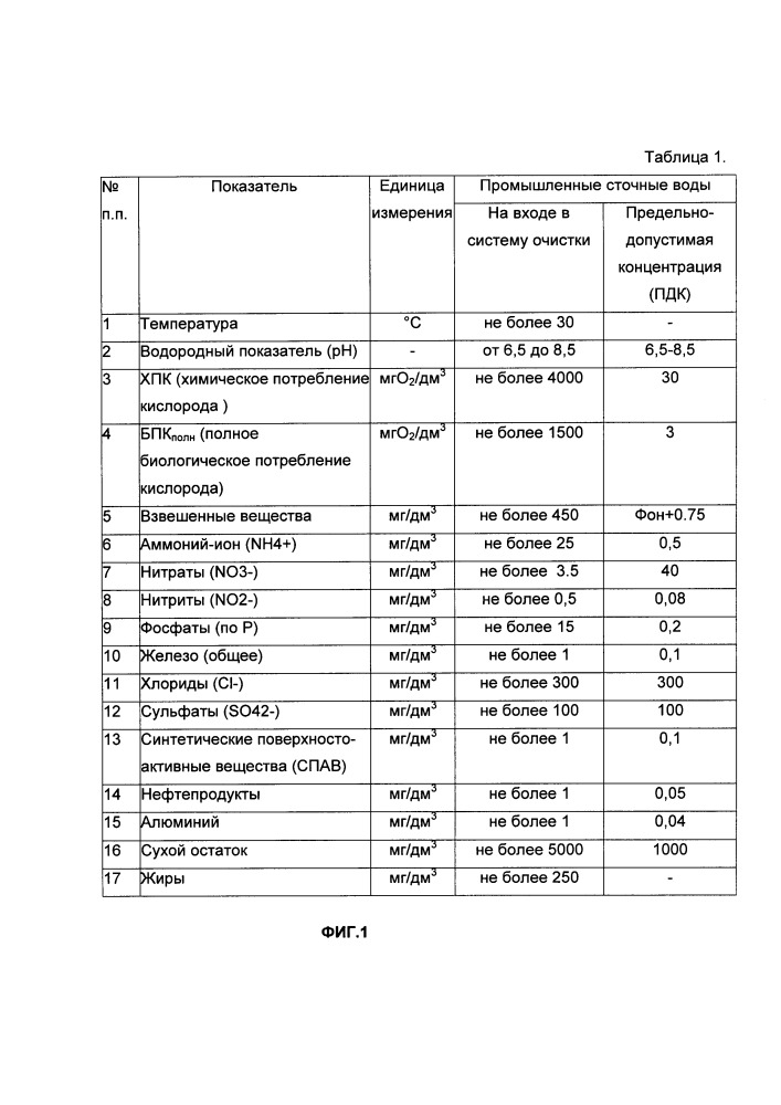 Система очистки сточных вод (патент 2654757)