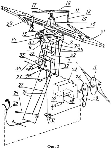 Автожир двухместный с вертикальным взлетом и посадкой (патент 2463213)