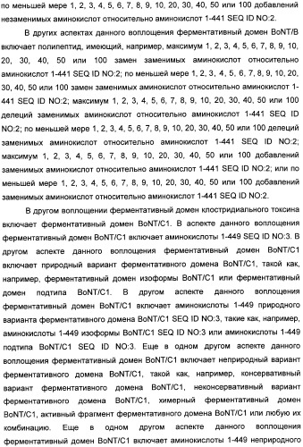 Способы лечения мочеполовых-неврологических расстройств с использованием модифицированных клостридиальных токсинов (патент 2491086)