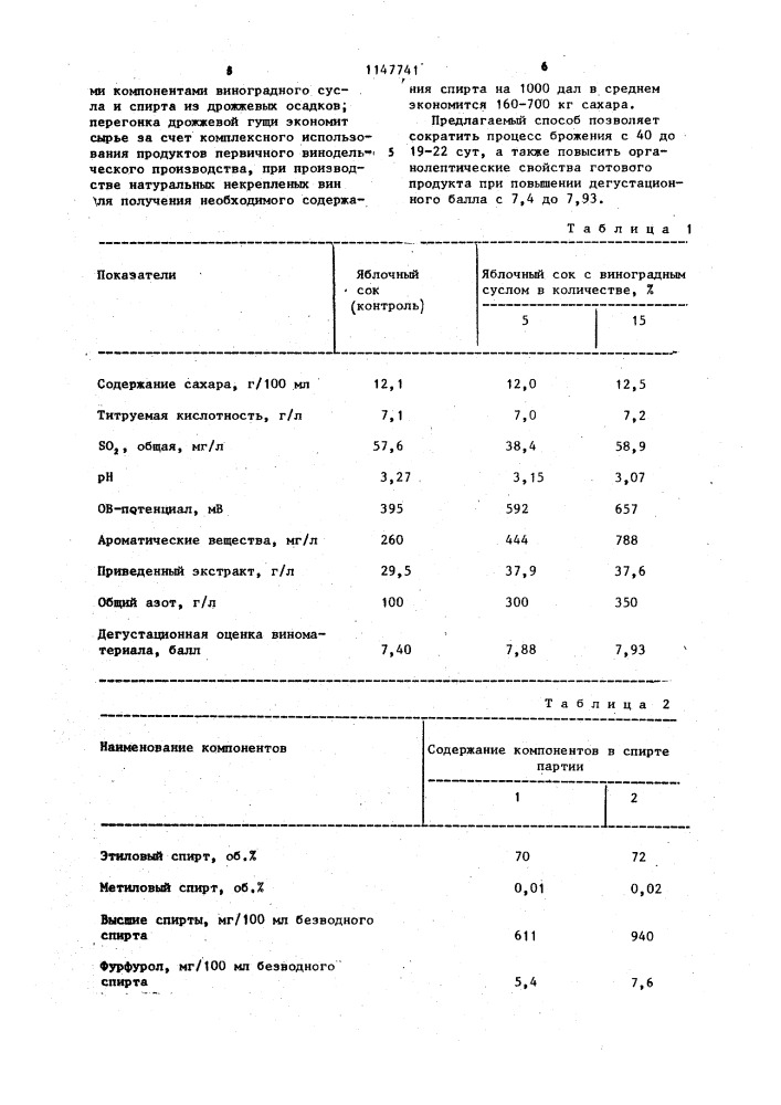 Способ производства плодово-ягодного вина (патент 1147741)