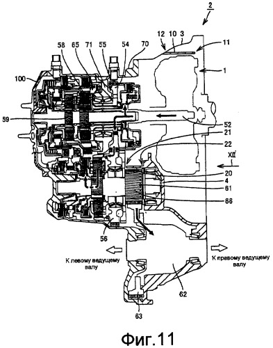 Механизм трансмиссии (патент 2382262)