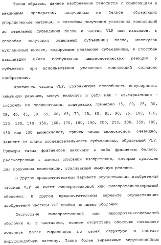 Композиции, содержащие cpg-олигонуклеотиды и вирусоподобные частицы, для применения в качестве адъювантов (патент 2322257)