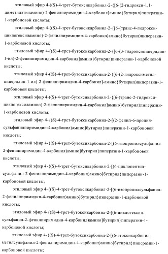 Производные пиримидина и их применение в качестве антагонистов рецептора p2y12 (патент 2410393)