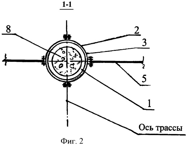 Способ усиления опоры линии электропередачи (патент 2435917)