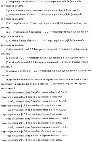 Производные тетрагидропиридоиндола (патент 2387652)